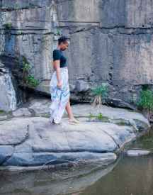 photo of a woman standing